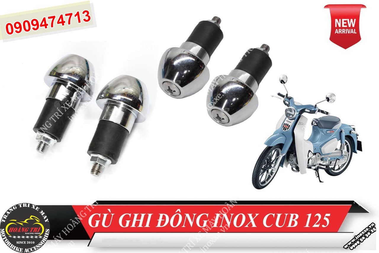 Gù tay lái Super Cub - Gù inox